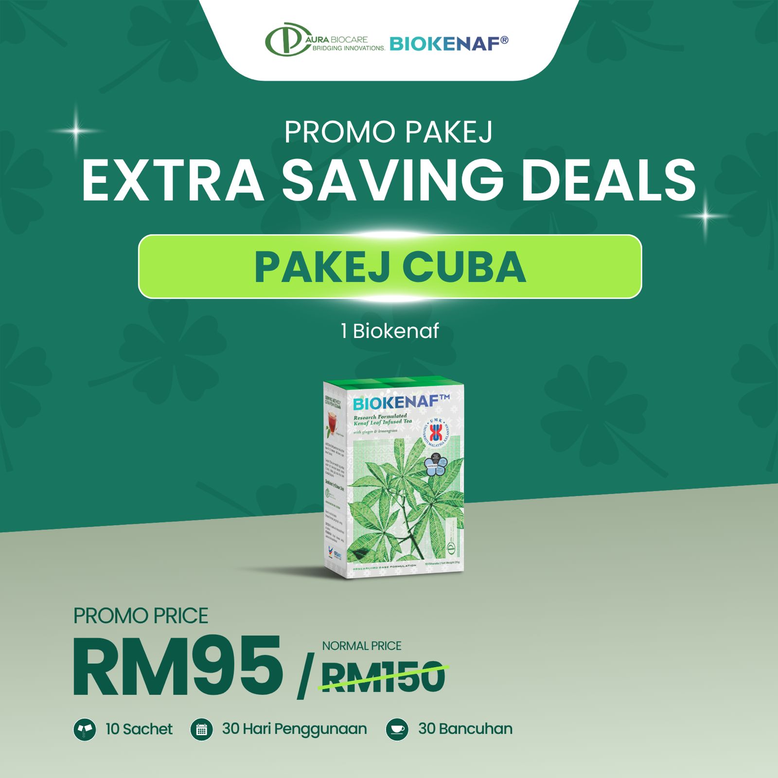 Pakej Cuba - 1 Biokenaf